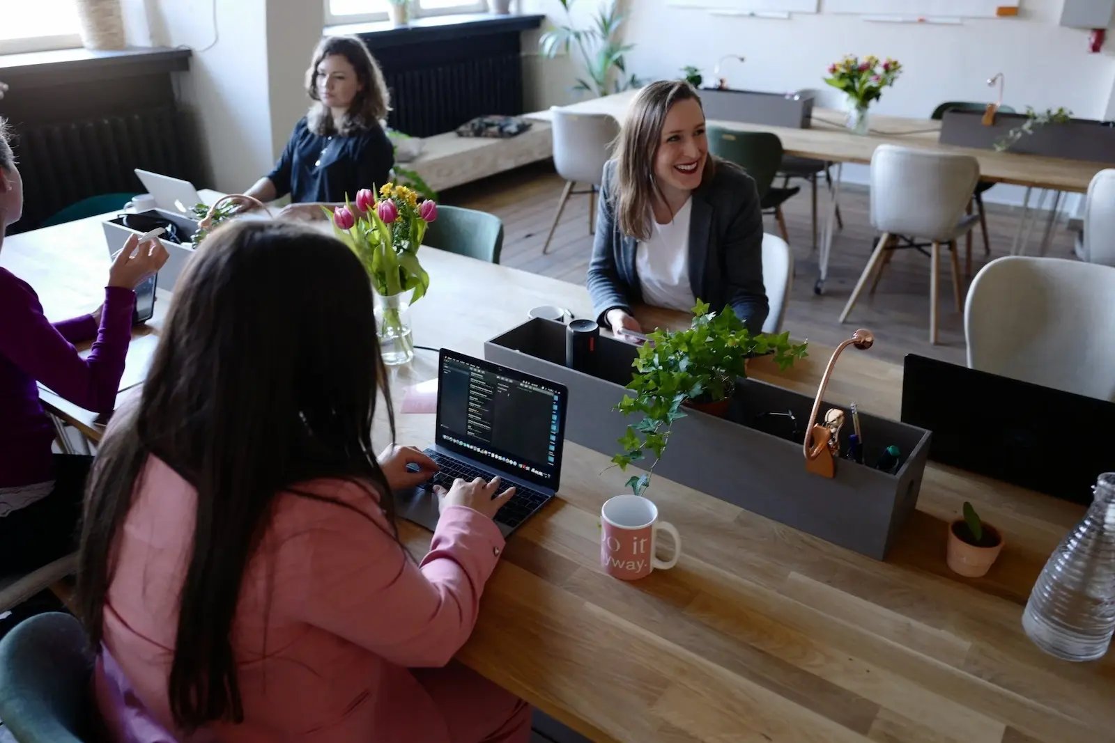 equipe comptable au travail